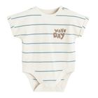 Cool Club, Body cu maneca scurta pentru baieti, bej