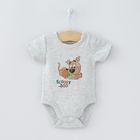 Cool Club, Body cu maneca scurta pentru baieti, bumbac organic, mix de culori, imprimeu Scooby-Doo, set 3 buc.