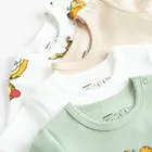 Cool Club, Body cu maneca scurta pentru baieti, mix, set, 4 buc., imprimeu Garfield