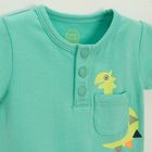 Cool Club, Body cu maneca scurta pentru baieti, turcoaz