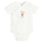 Cool Club, Body cu maneca scurta pentru bebelusi, mix, set, 2 buc., imprimeu Winnie the Pooh