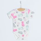 Cool Club, Body cu maneca scurta pentru fete, mix, set, 5 buc.