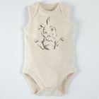 Cool Club, Body fara maneci pentru baieti, mix, imprimeu Bambi, set, 5 buc.