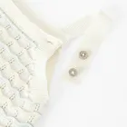 Cool Club, Body pentru baieti fara maneci, din tricot, bej