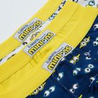 Cool Club, Boxeri pentru baieti, mix de culori, imprimeu Minions, set 3 buc.