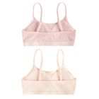 Cool Club, Bustiera sport pentru fete, din tricot striat, mix, set, 2 buc.