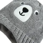 Cool Club, Caciula cu pompon pentru baieti, gri