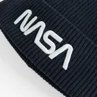 Cool Club, Caciula pentru baieti, bleumarin, imprimeu NASA