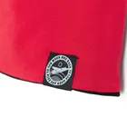 Cool Club, Caciula pentru baieti, cu doua fete, negru-rosu, imprimeu NASA