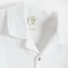 Cool Club, Camasa cu maneca scurta pentru baieti, regular, muselina, alb