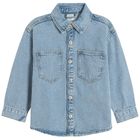 Cool Club, Camasa de blugi cu maneca lunga pentru baieti, oversize, denim