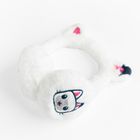 Cool Club, Casti de protectie impotriva frigului pentru fete, alb, imprimeu Gabby's Dollhouse