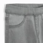Cool Club, Colanti denim pentru fete, croiala flare, gri