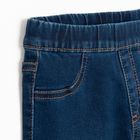 Cool Club, Colanti denim pentru fete, croiala regular, albastru