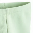 Cool Club, Colanti pentru fete 3/4, din tricot striat, verde