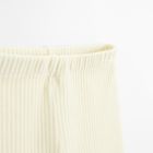 Cool Club, Colanti pentru fete, evazati, velur, ecru