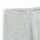 Cool Club, Colanti pentru fete, flare, din tricot striat, gri