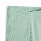 Cool Club, Colanti pentru fete, flare, din tricot striat, verde