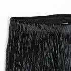 Cool Club, Colanti pentru fete, flare, velur, negru