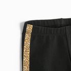 Cool Club, Colanti scurti pentru fete, negru, imprimeu Hello Kitty