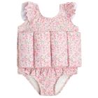 Cool Club, Costum de baie cu flotabilitate pentru fete, UV 50, roz