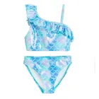 Cool Club, Costum de baie din doua piese pentru fete, albastru