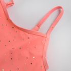 Cool Club, Costum de baie din doua piese pentru fete, coral neon