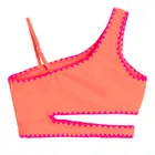 Cool Club, Costum de baie din doua piese pentru fete, UV 50, portocaliu