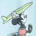Cool Club, Costum de baie pentru baieti, turcoaz, UV 50, imprimeu Mickey Mouse