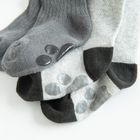 Cool Club, Dresuri cu talpa antiderapanta pentru baieti, gri, set, 2 buc.