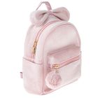 Cool Club, Funda, rucsac cu pompon si fundita, roz