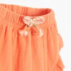 Cool Club, Fusta-pantaloni scurti pentru fete, cu in, portocaliu