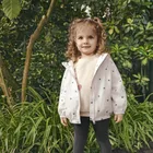 Cool Club, Geaca cu gluga pentru fete, alb