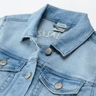 Cool Club, Geaca de blugi pentru fete, denim, imprimeu Specialize in having fun