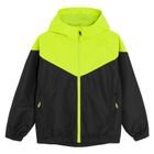 Cool Club, Geaca de ploaie cu gluga pentru baieti, verde-negru