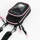 Cool Club, Gentuta pentru fete, negru, imprimeu Kuromi