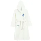 Cool Club, Halat de baie cu gluga pentru fete, alb, imprimeu Lilo si Stitch