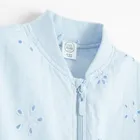 Cool Club, Hanorac bomber pentru fete, cu fermoar, albastru