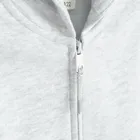 Cool Club, Hanorac cu gluga pentru baieti, cu fermoar, calduros, gri