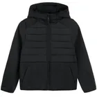 Cool Club, Hanorac cu gluga pentru baieti, cu fermoar, calduros, negru