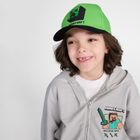 Cool Club, Hanorac cu gluga pentru baieti, cu fermoar, gri, imprimeu Minecraft