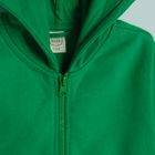 Cool Club, Hanorac cu gluga pentru baieti, cu fermoar, verde