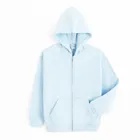 Cool Club, Hanorac cu gluga pentru fete, cu fermoar, calduros, albastru