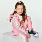 Cool Club, Hanorac cu gluga si fermoar pentru fete, roz, imprimeu Skye, Paw Patrol