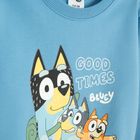 Cool Club, Hanorac pentru baieti, albastru, imprimeu Bluey