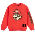 Cool Club, Hanorac pentru baieti, calduros, rosu, imprimeu Super Mario