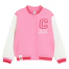 Cool Club, Hanorac pentru fete, cu capse, calduros, roz