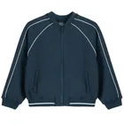 Cool Club, Hanorac pentru fete, cu fermoar, bleumarin