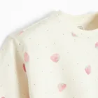 Cool Club, Hanorac pentru fete, ecru