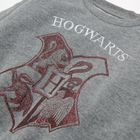 Cool Club, Hanorac subtire pentru baieti, oversize, gri melanj, imprimeu Harry Potter